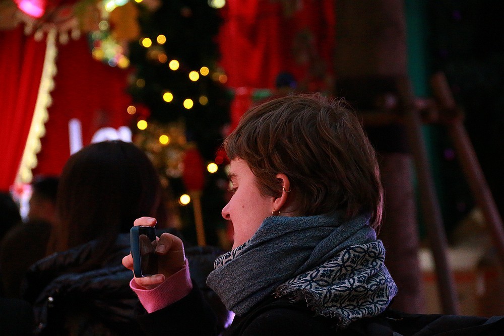 随手拍圣诞节市集