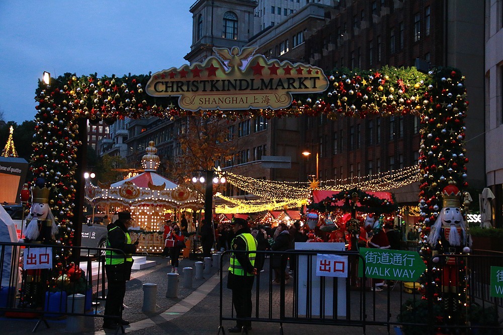 随手拍圣诞节市集