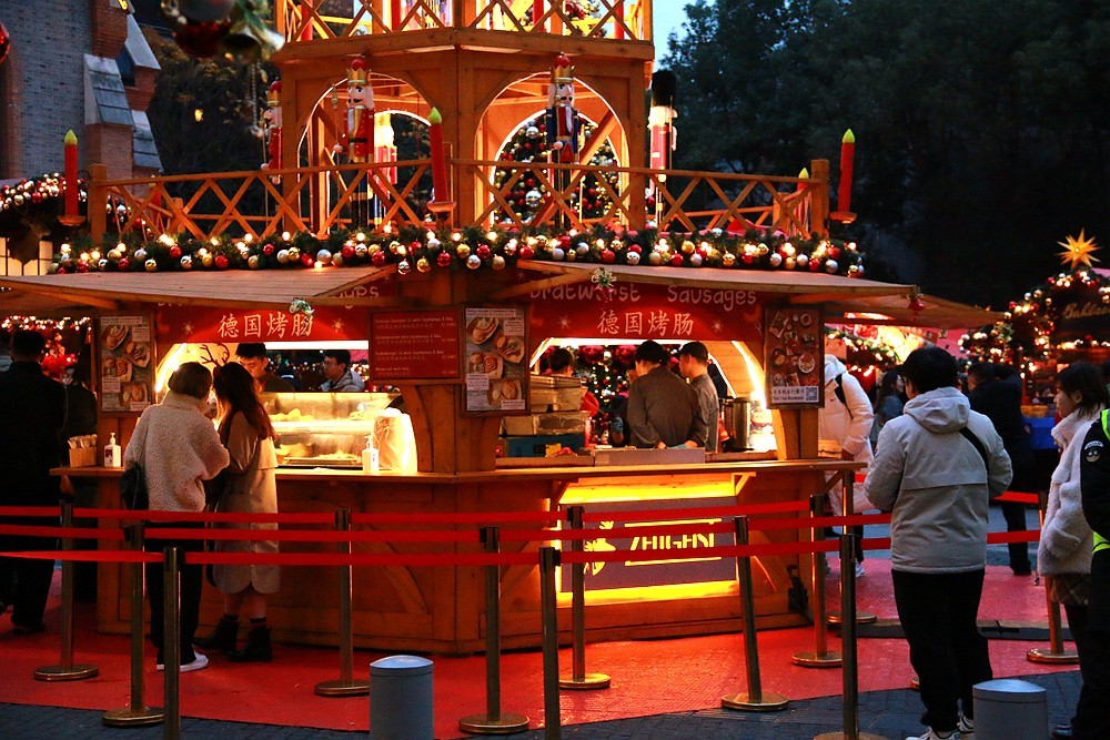 随手拍圣诞节市集