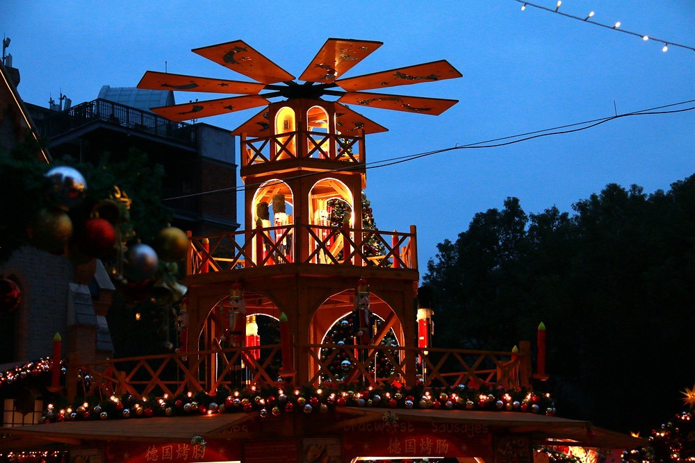 随手拍圣诞节市集