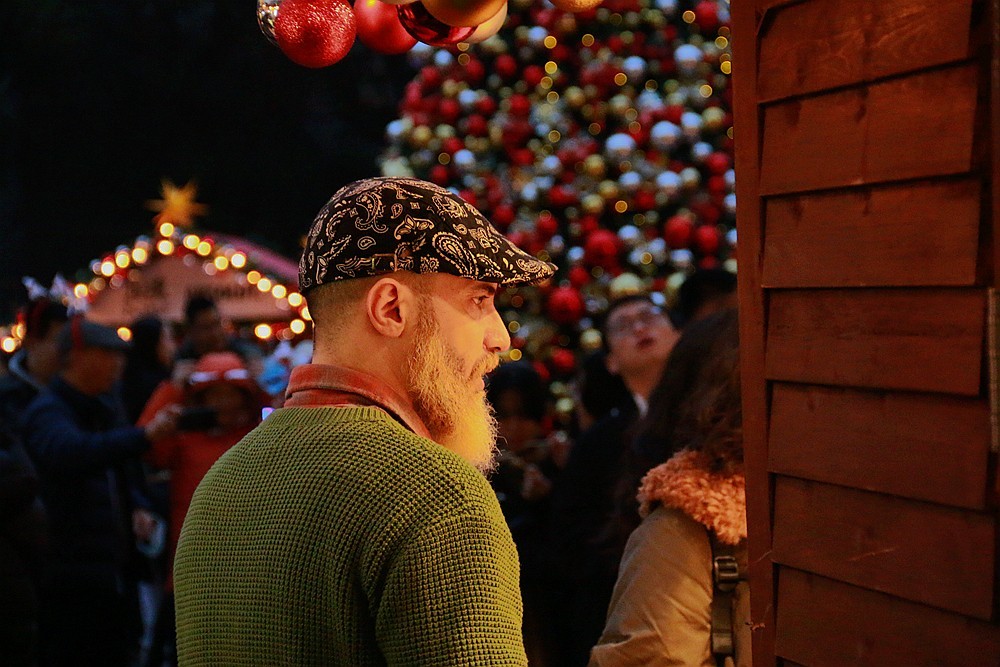 随手拍圣诞节市集