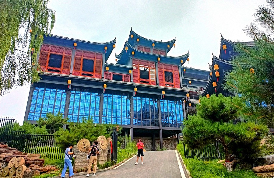 《不老松：纪实摄影》【大美河山系列报導】晋豫游摄：六尺巷打铁花！ (2)