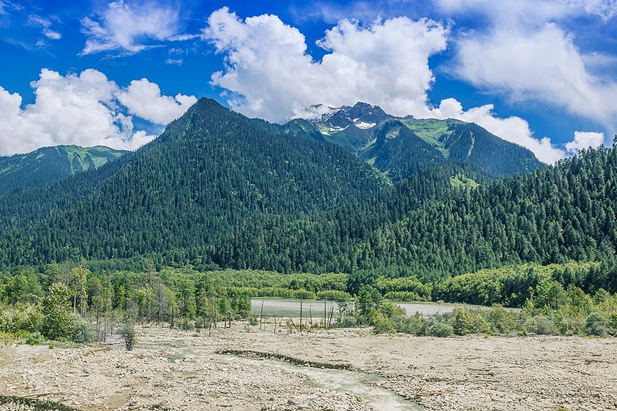 路边停车看风景       318线八宿到通麦片段