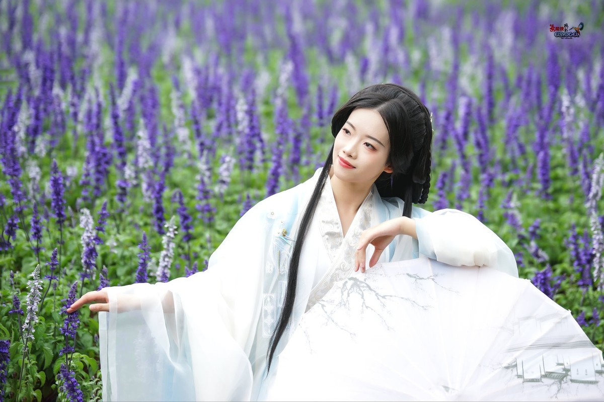 【紫花海漫步】---雅懿