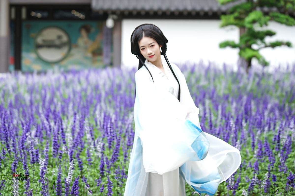 【紫花海漫步】---雅懿