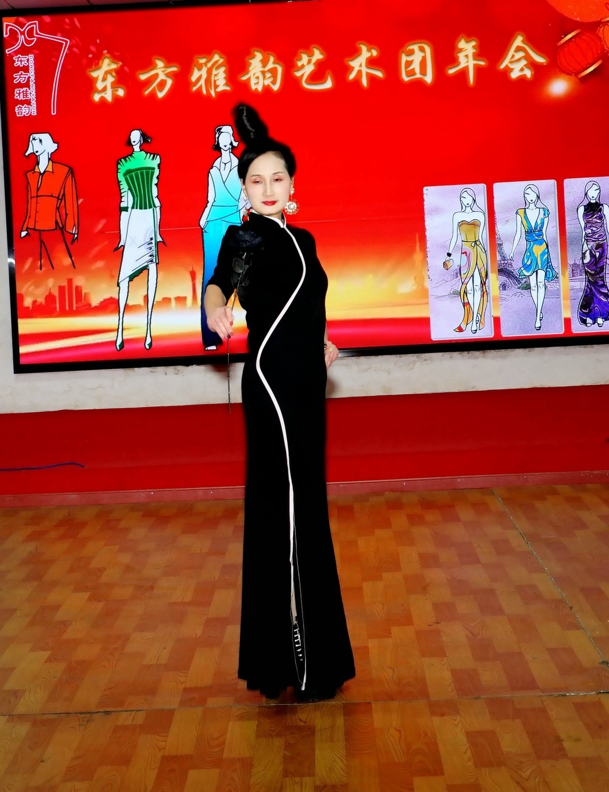 室内环境人像---年会！