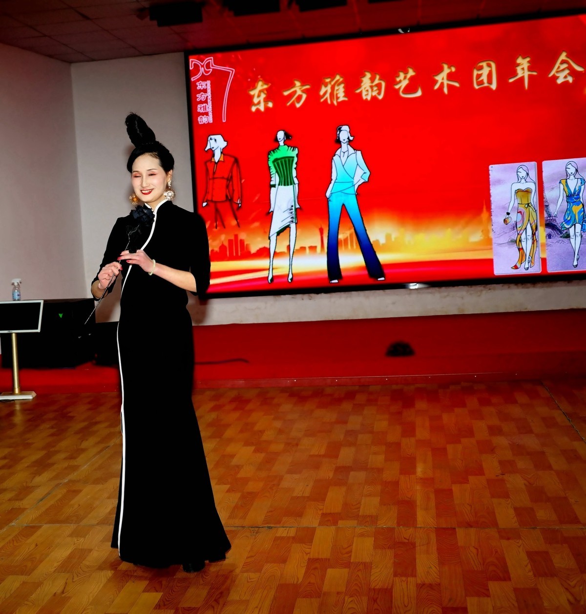 室内环境人像---年会！