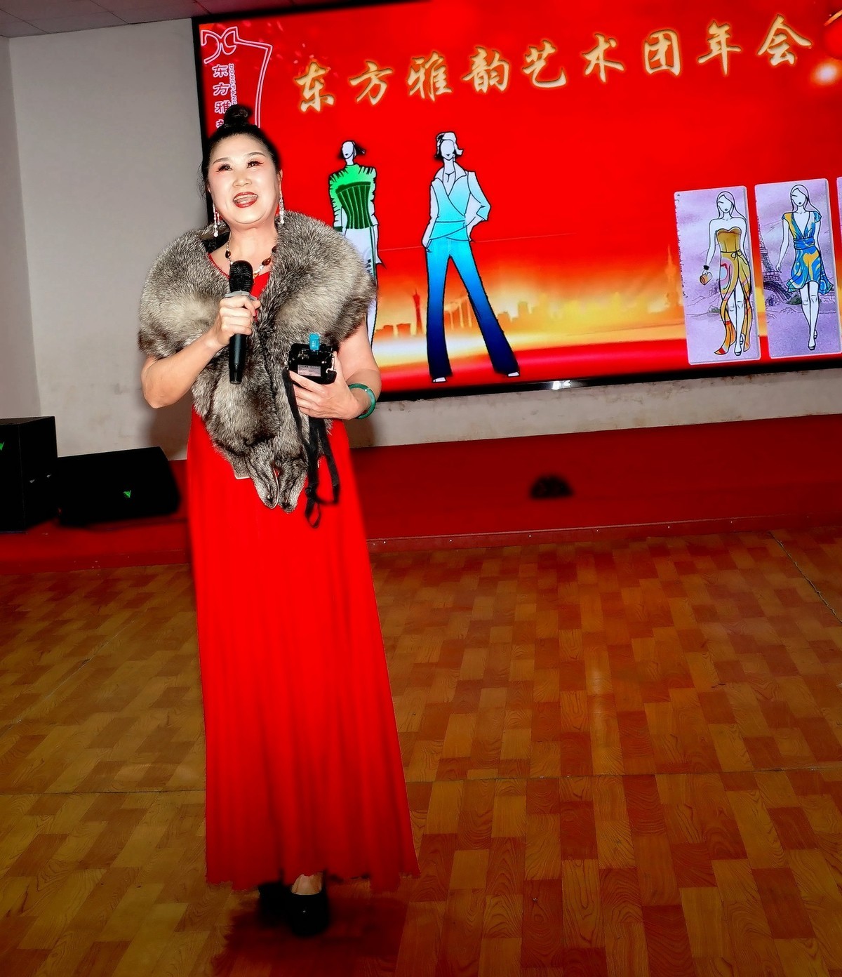 室内环境人像---年会！