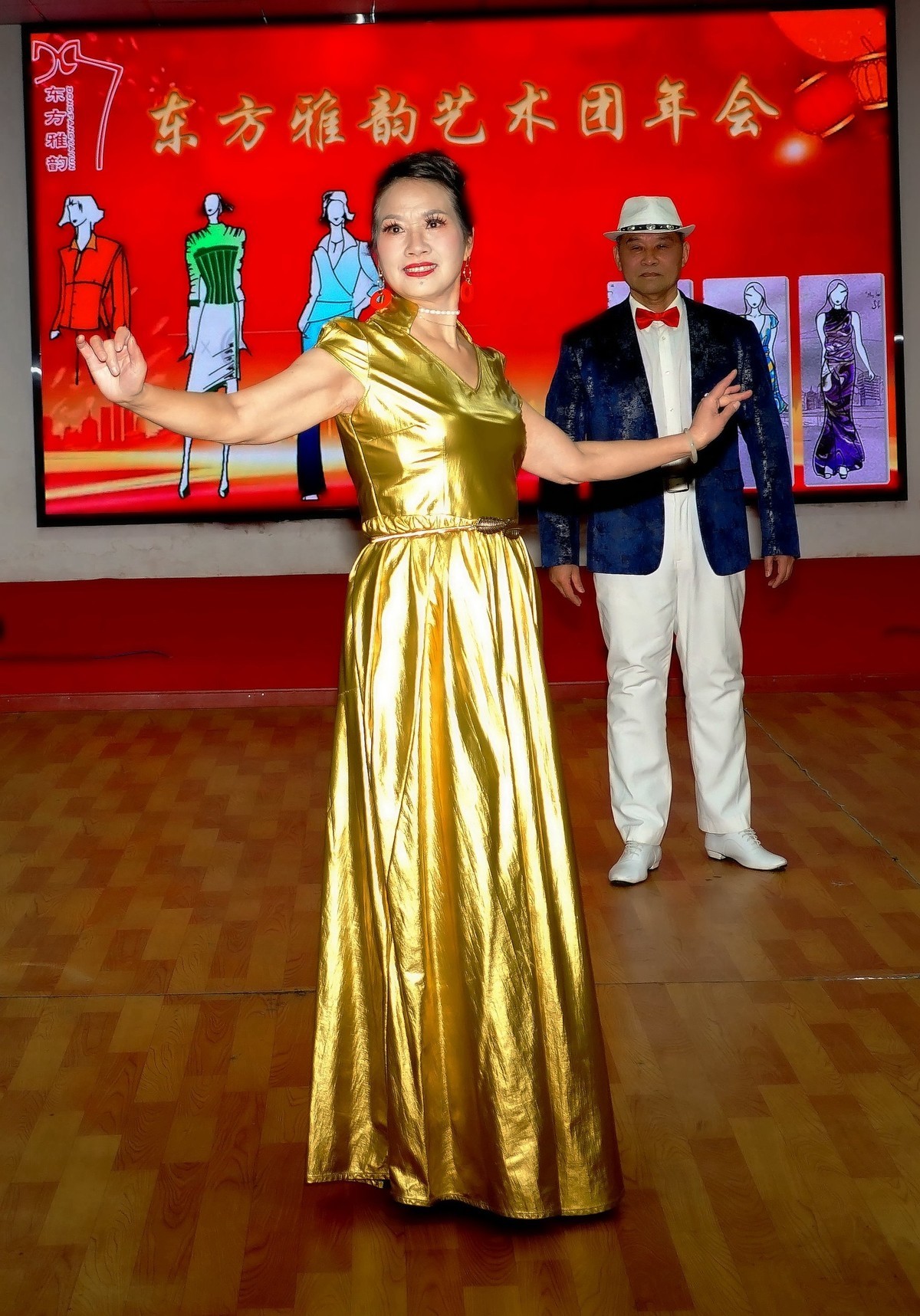 室内环境人像---年会！