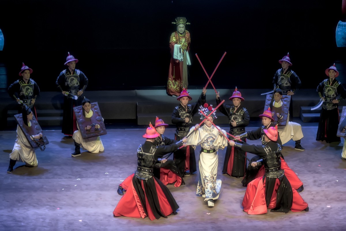 舞台摄影：新编历史京剧《阳明悟道 》（ 杖刑贬逐）