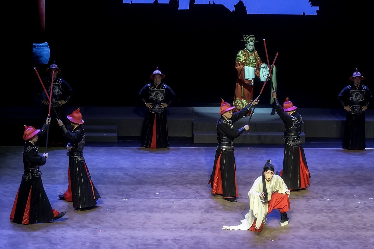 舞台摄影：新编历史京剧《阳明悟道 》（ 杖刑贬逐）