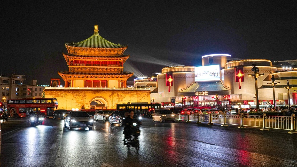 夜游--西安钟鼓楼【1】
