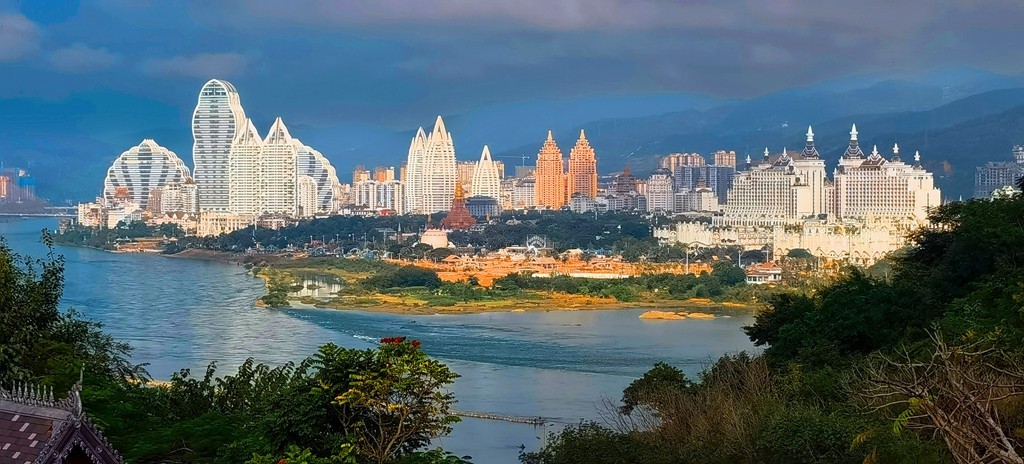 云南西双版纳城市风景