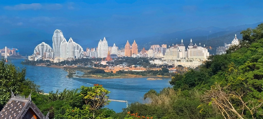 云南西双版纳城市风景