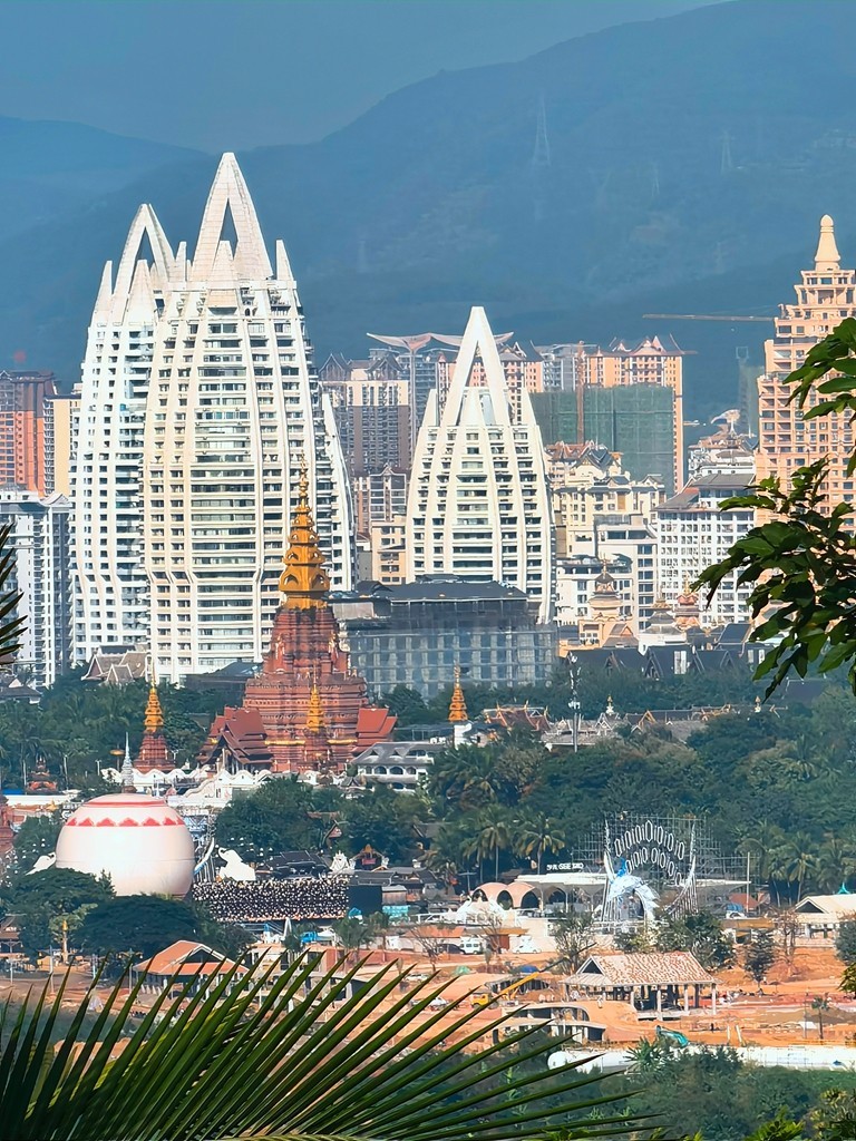 云南西双版纳城市风景