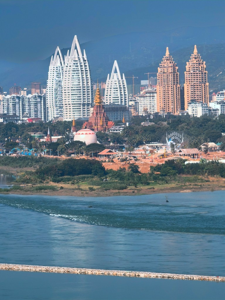 云南西双版纳城市风景