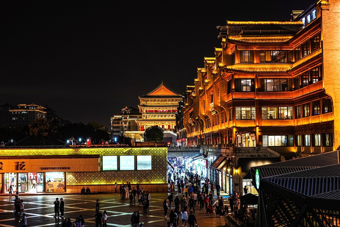 夜游--西安钟鼓楼【1】