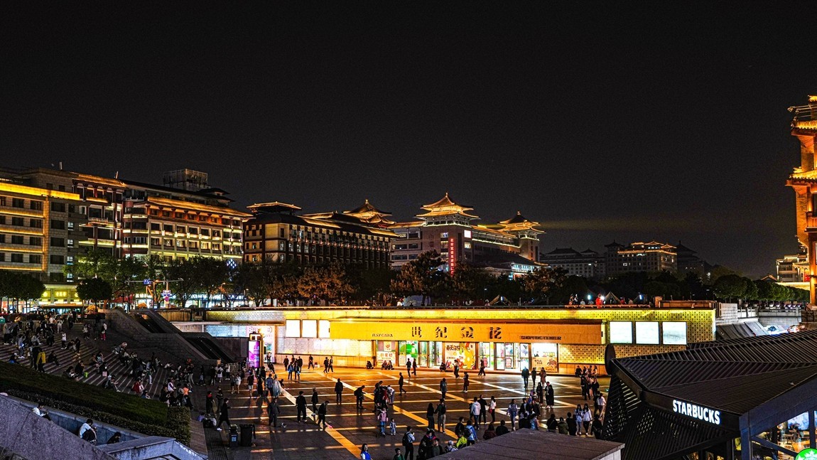 夜游--西安钟鼓楼【1】