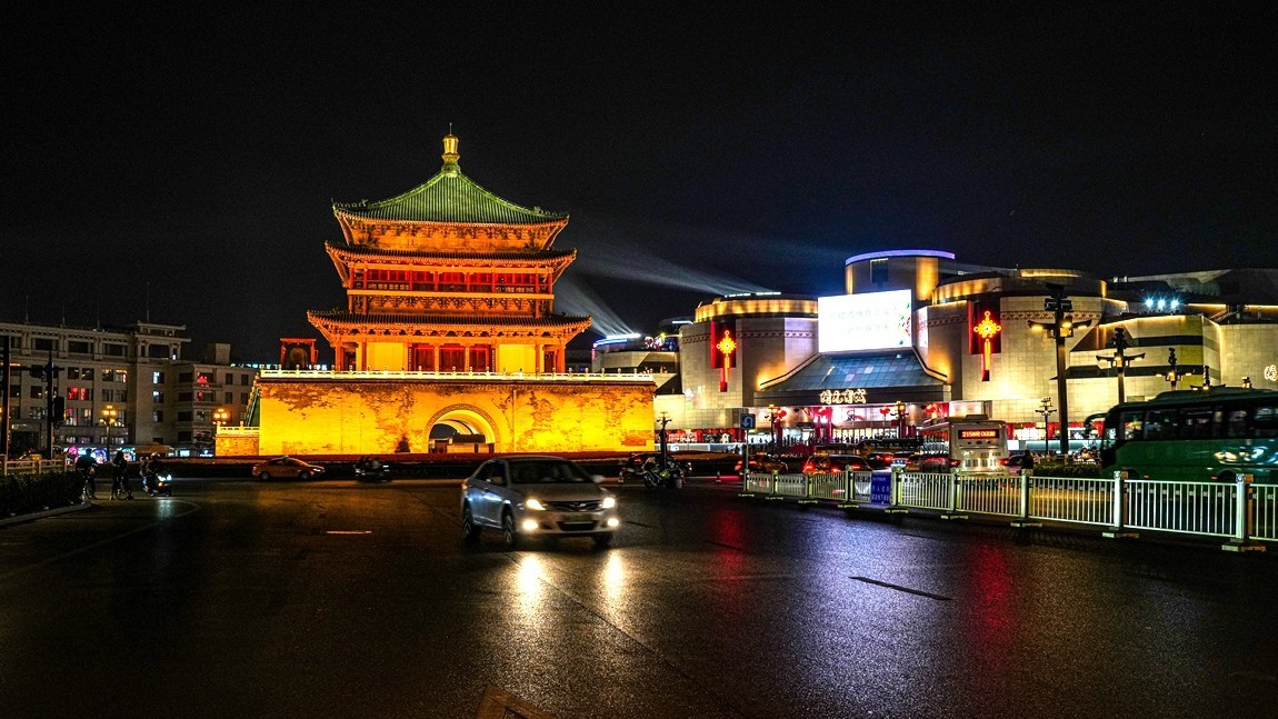 夜游--西安钟鼓楼【1】