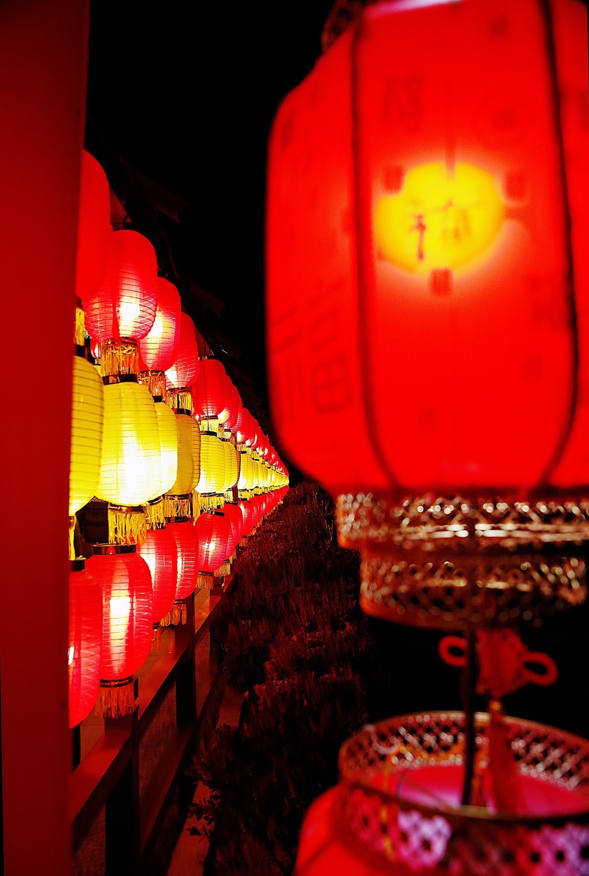 夜       明堂应天门景区