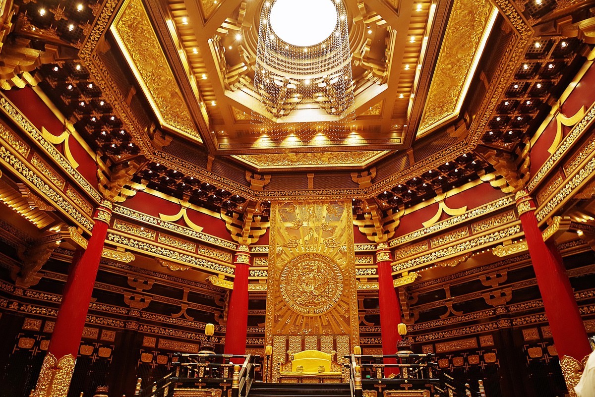 夜       明堂应天门景区