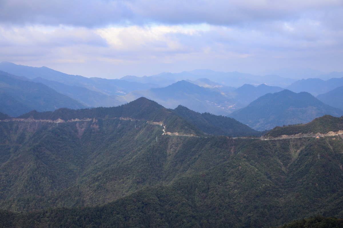 浙皖天路2-------三片叶子，长垓岭，金饭碗观景台