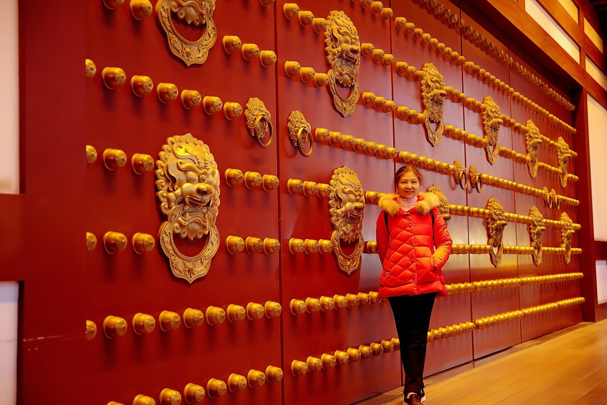 夜       明堂应天门景区