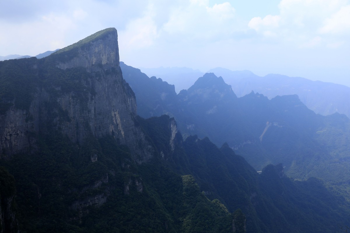 天门山顶环游