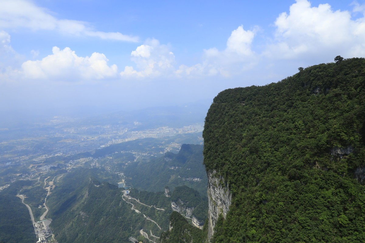 天门山顶环游