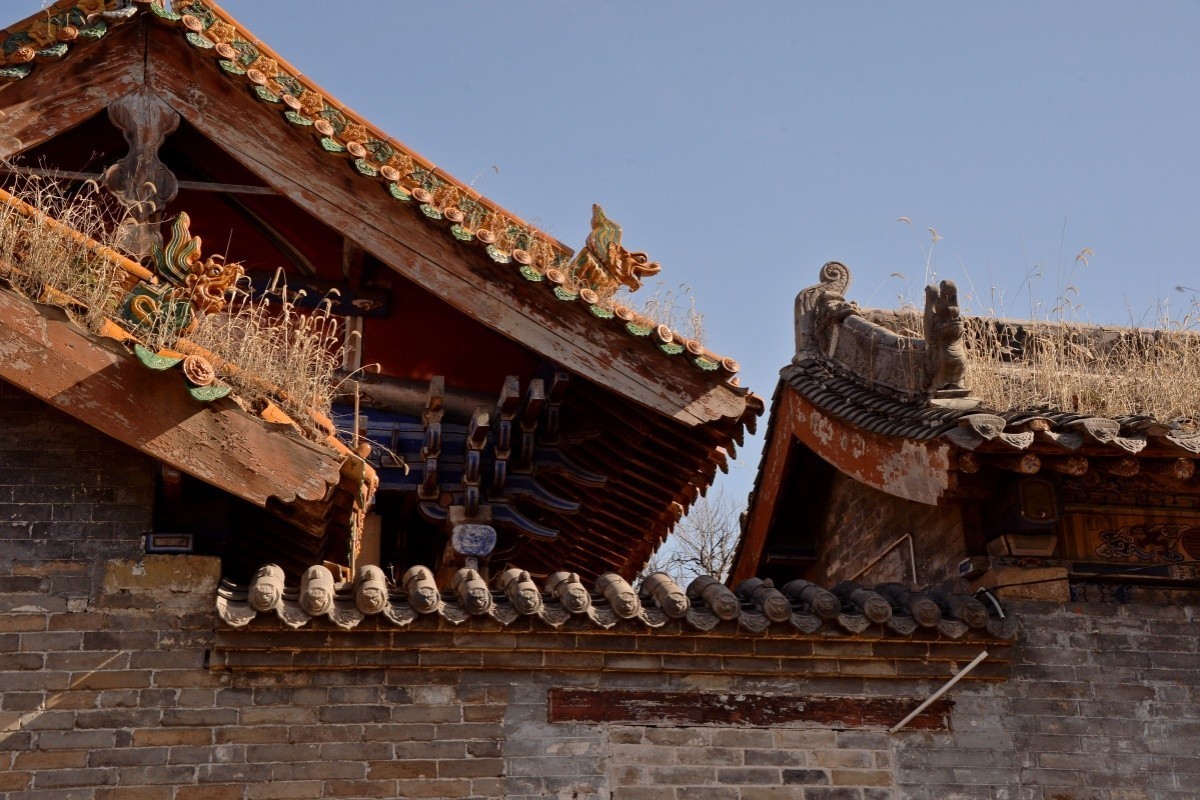 山村中的古代建筑