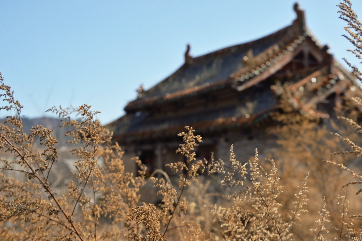 山村中的古代建筑