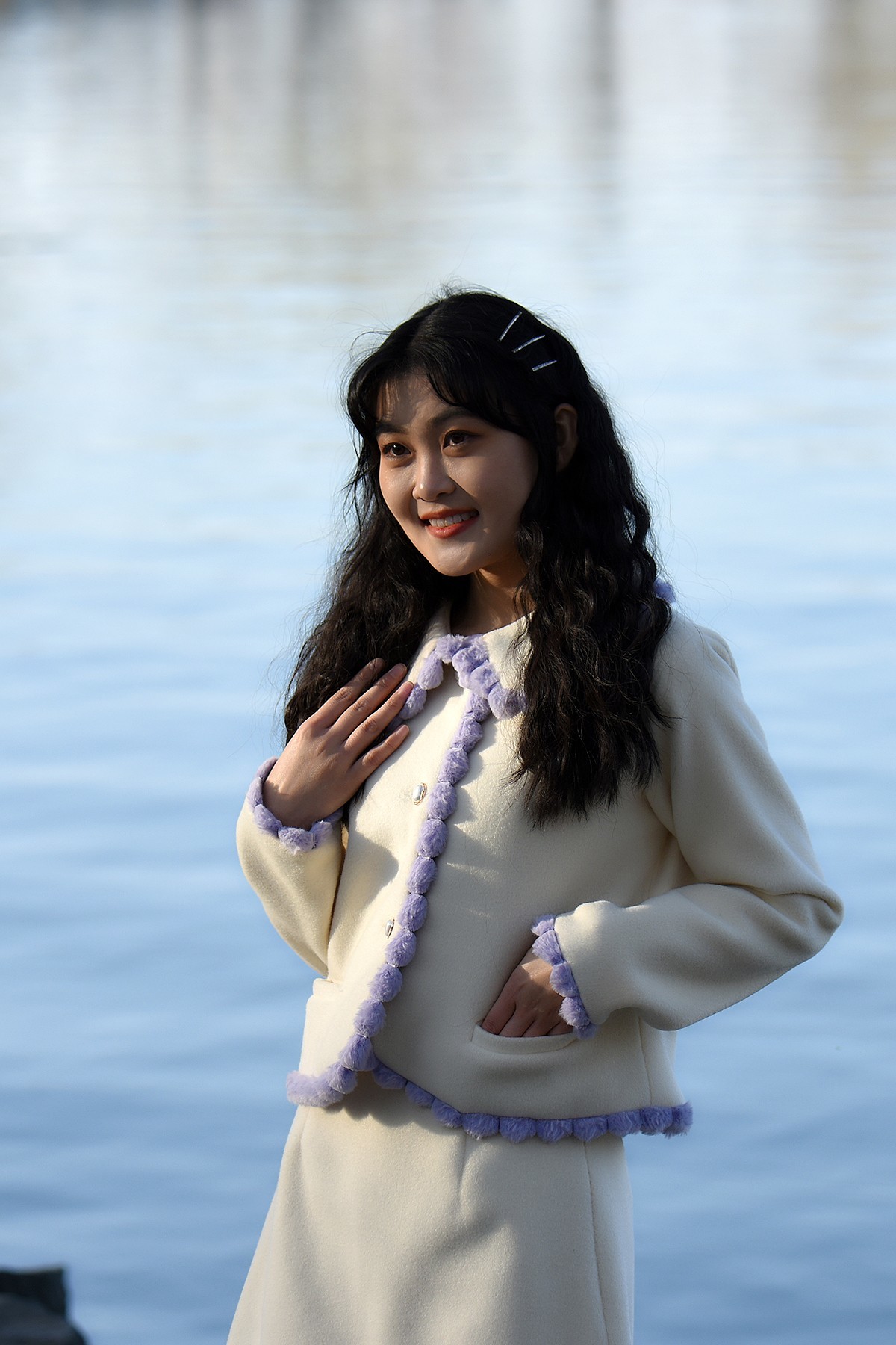 2023年第0206贴-西堤桃花人像抓拍（0329F）