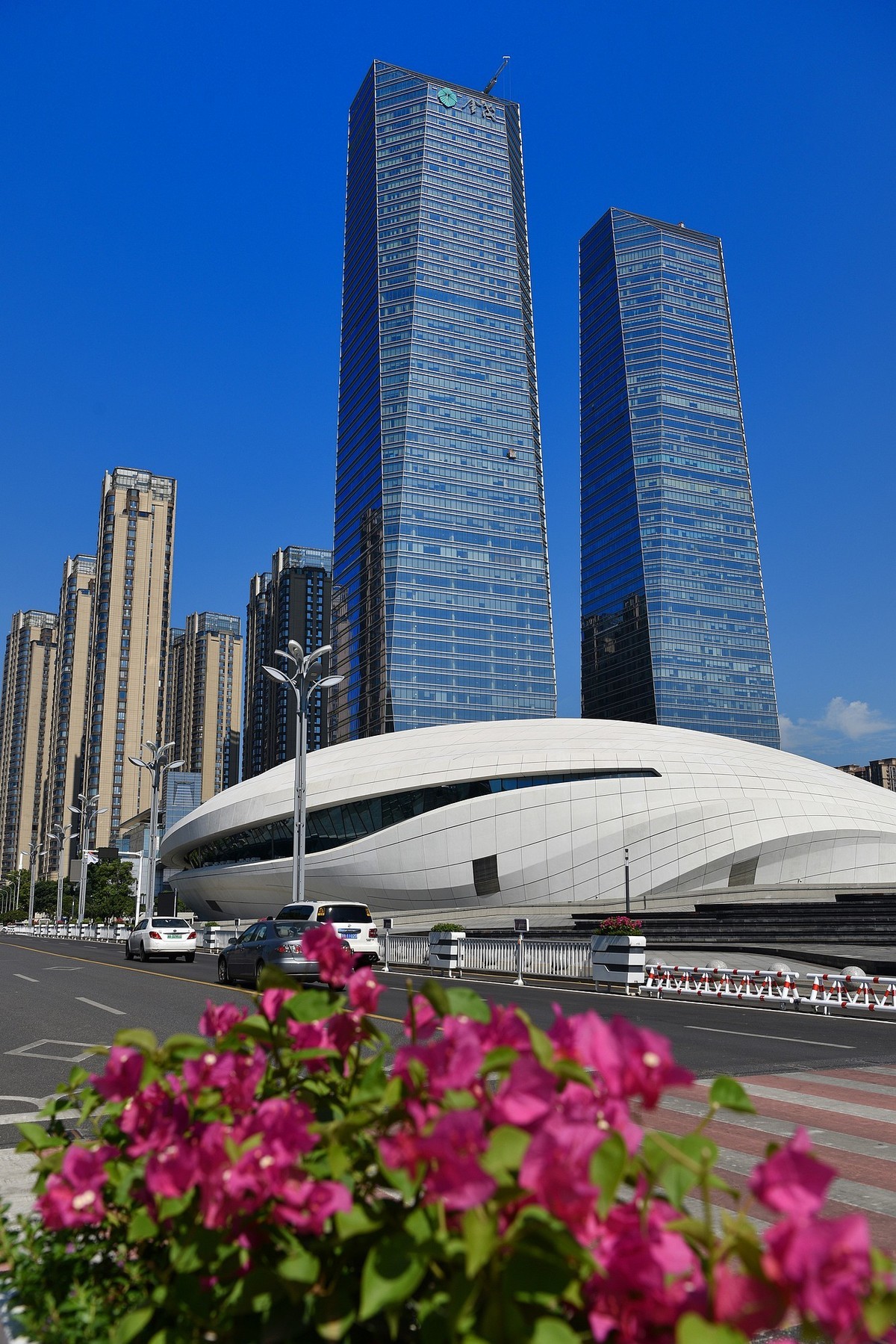 长沙梅溪湖国际新城风貌