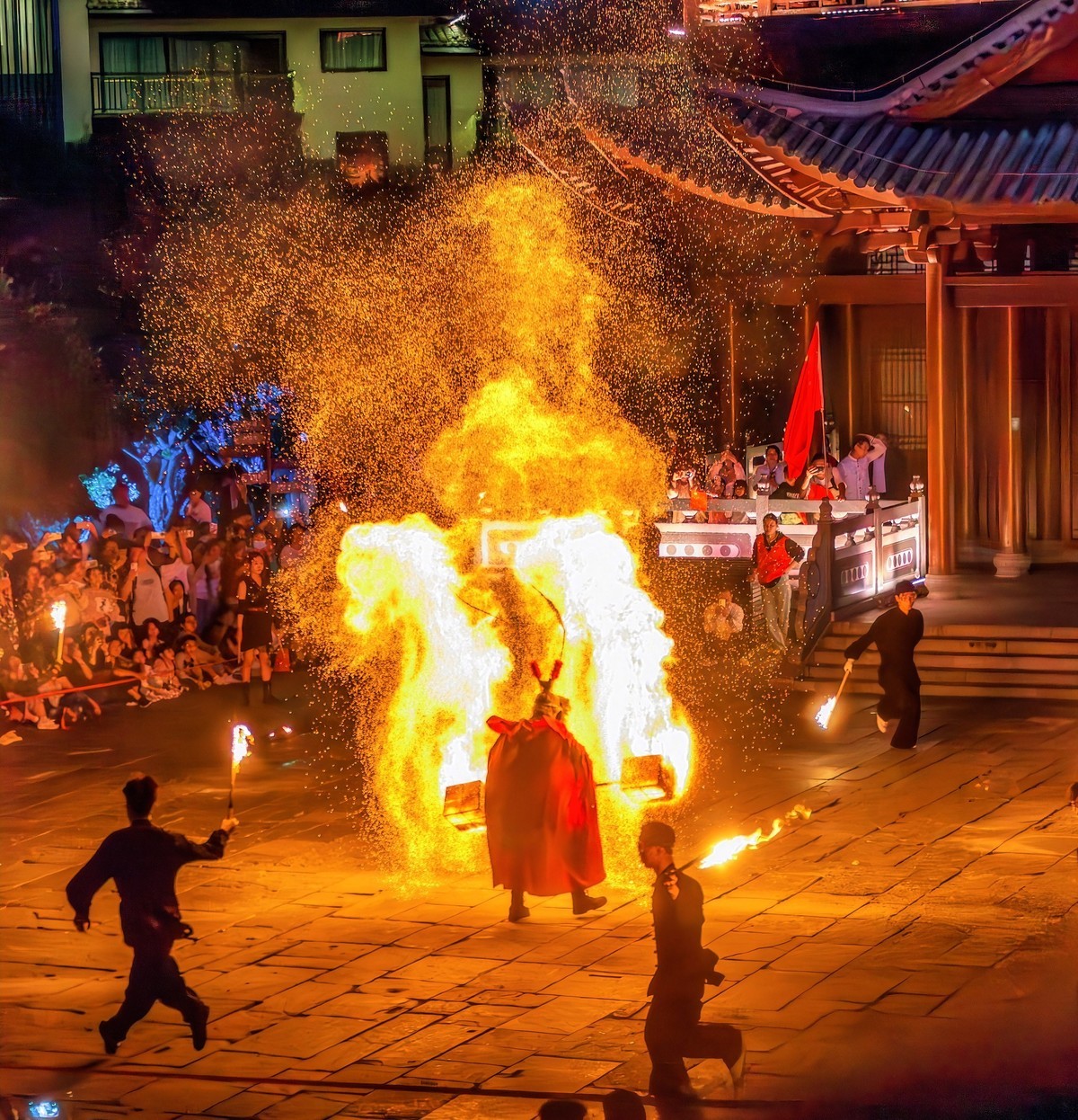 葛仙村度假区 火壶表演  第三次重新编辑上传