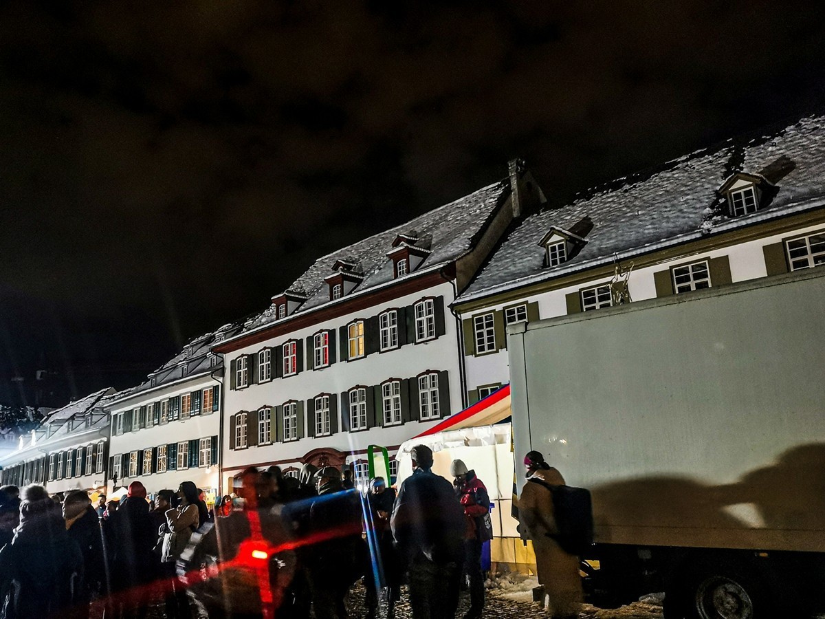 圣诞夜跑随拍（瑞士巴塞尔）