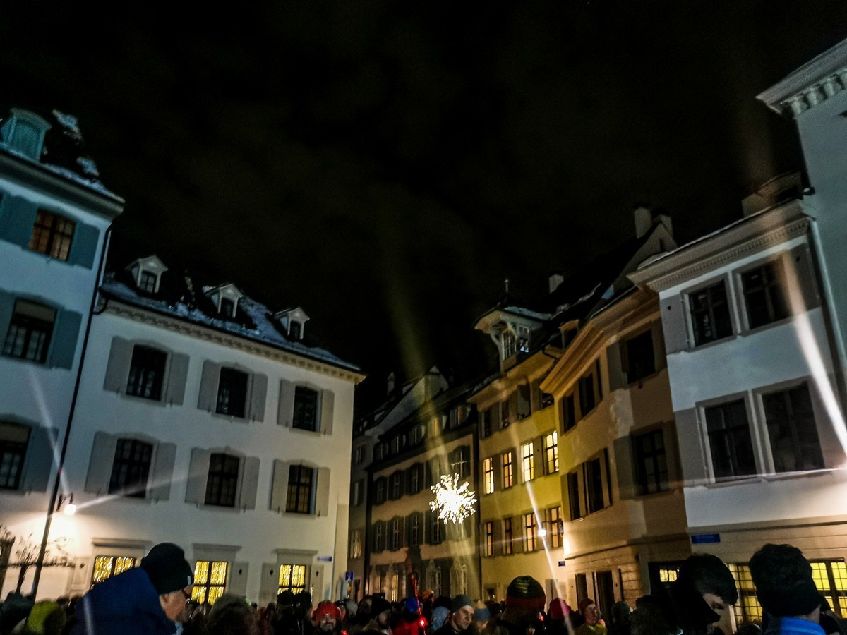 圣诞夜跑随拍（瑞士巴塞尔）