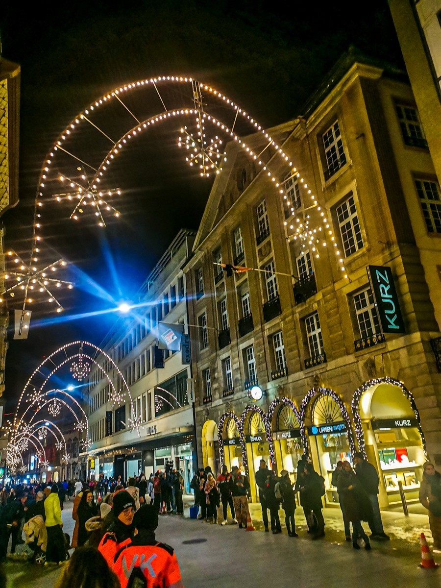 圣诞夜跑随拍（瑞士巴塞尔）