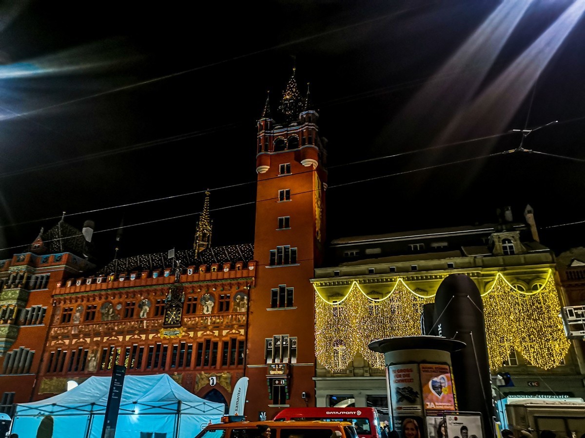 圣诞夜跑随拍（瑞士巴塞尔）