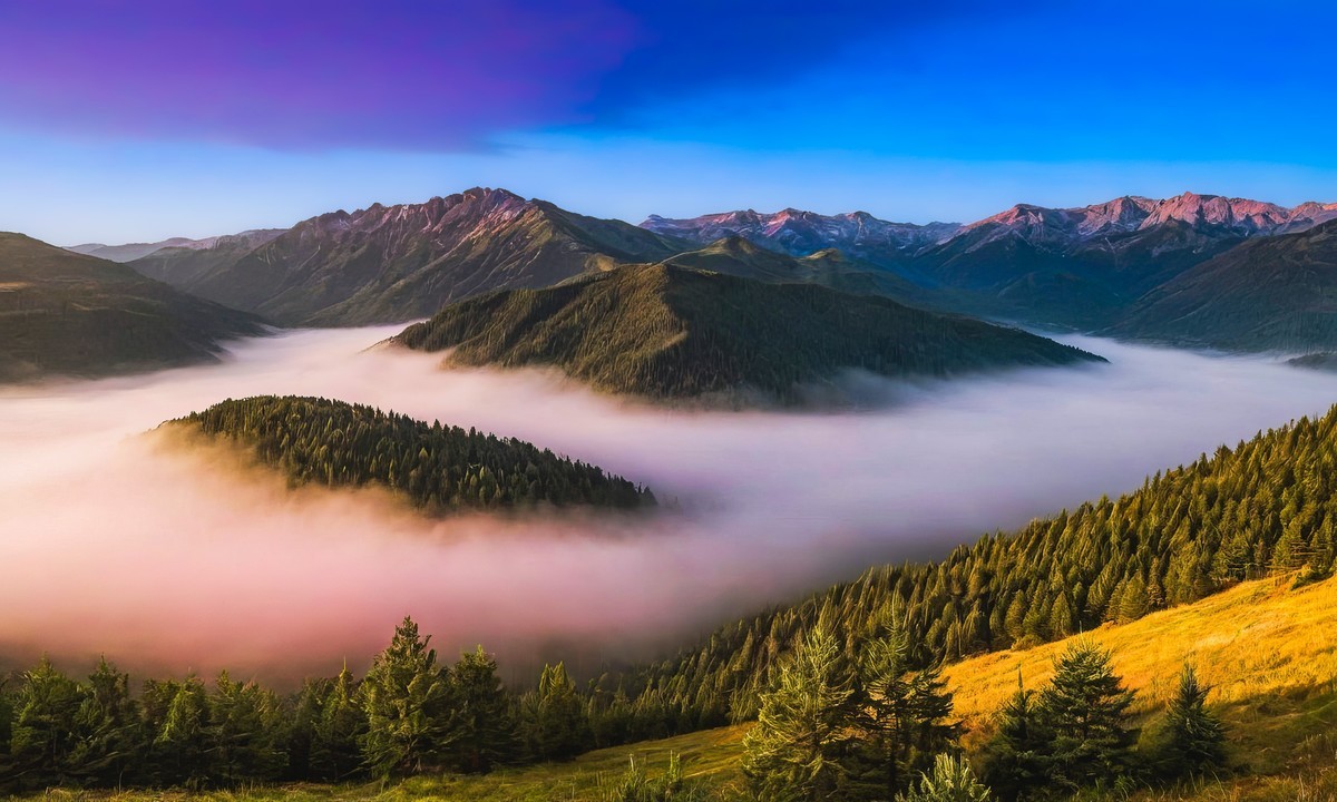 大自然的绝美画卷