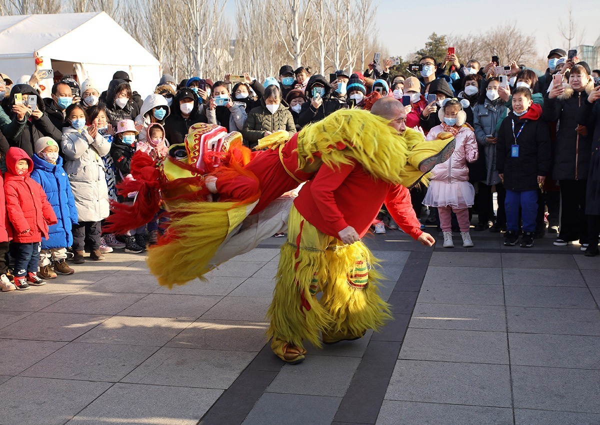 #2023不一样的春节#打卡通州运河市集庙会-1