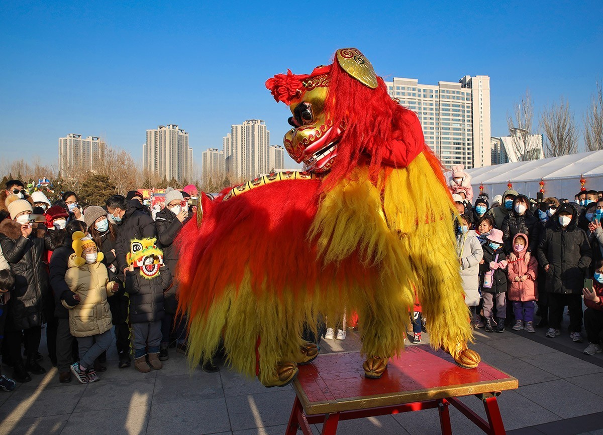#2023不一样的春节#打卡通州运河市集庙会-1