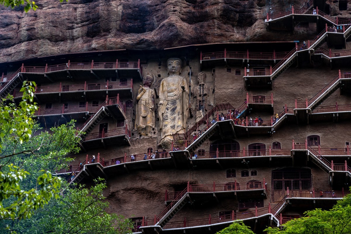 甘南旅拍——麦积山石窟&瑞应寺（2）