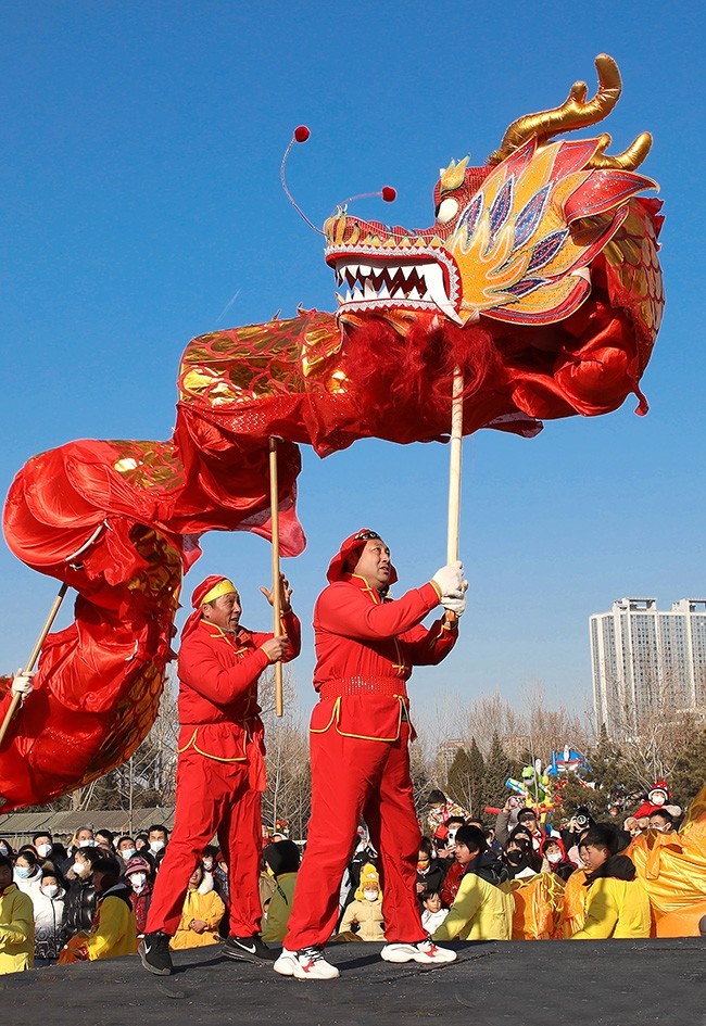 #2023不一样的春节#打卡通州运河市集庙会-1