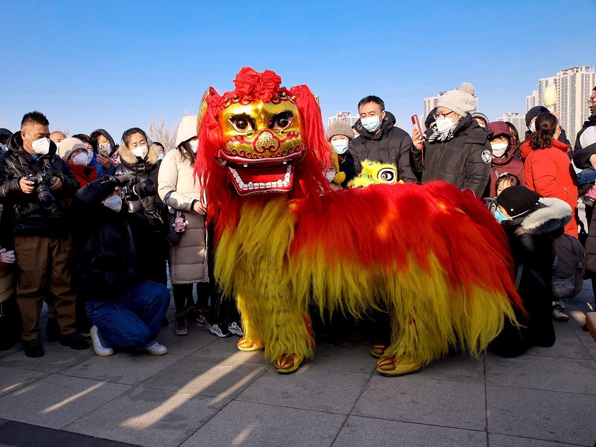 #2023不一样的春节#打卡通州运河市集庙会-1