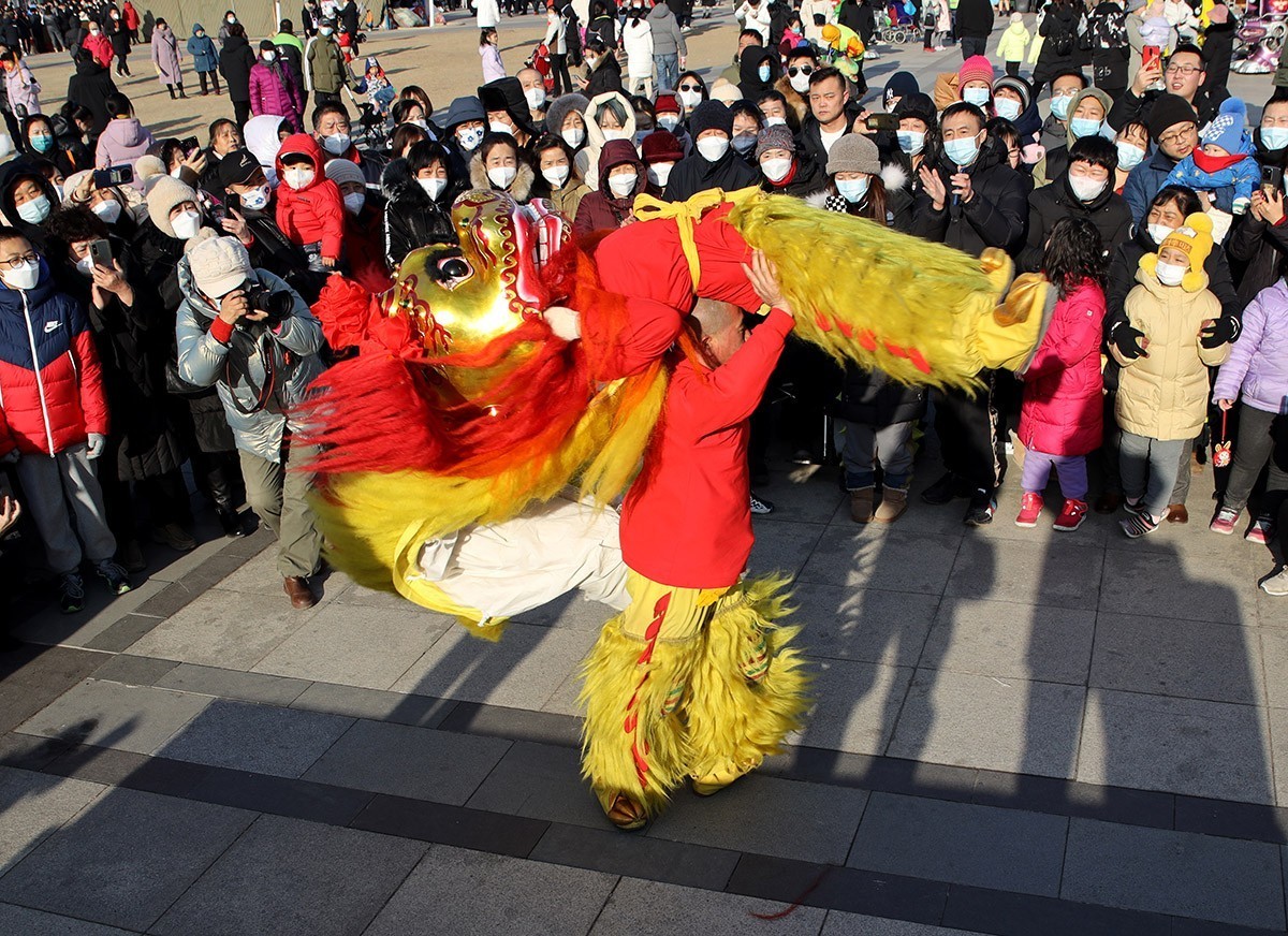 #2023不一样的春节#打卡通州运河市集庙会-1