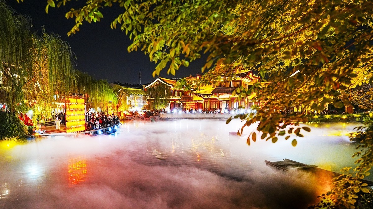 河南洛阳--隋唐遗址公园【7】洛邑古镇随拍