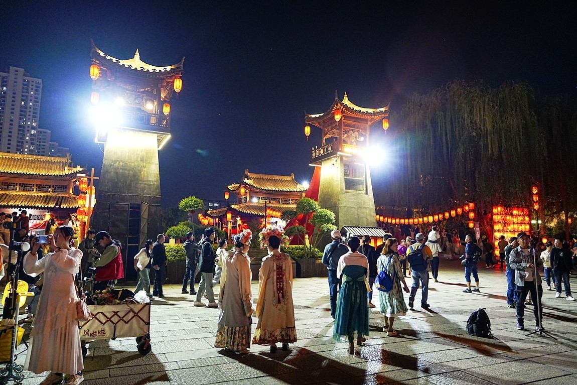 河南洛阳--隋唐遗址公园【7】洛邑古镇随拍