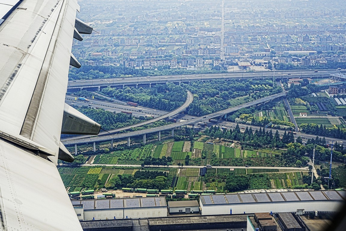 江南行--【3】成都到萧山空拍