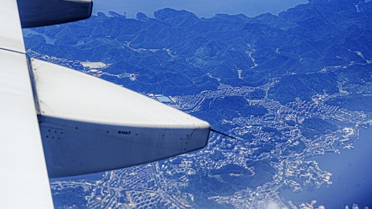 江南行--【3】成都到萧山空拍