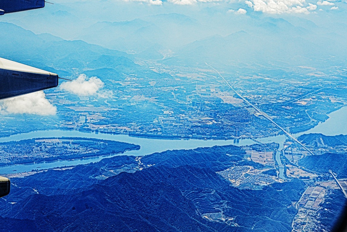 江南行--【3】成都到萧山空拍